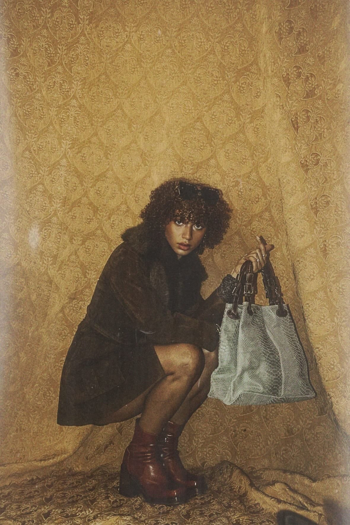 Brandy Baby Vintage Chocolate Velveteen Penny Lane Jacket