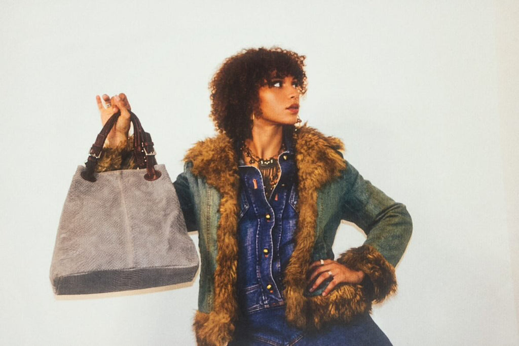 BOWEYS BRANDY BABY faux fur trim jacket ★