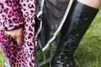 The WiLD CHiLD Hot Pink Leopard Print Statement Coat