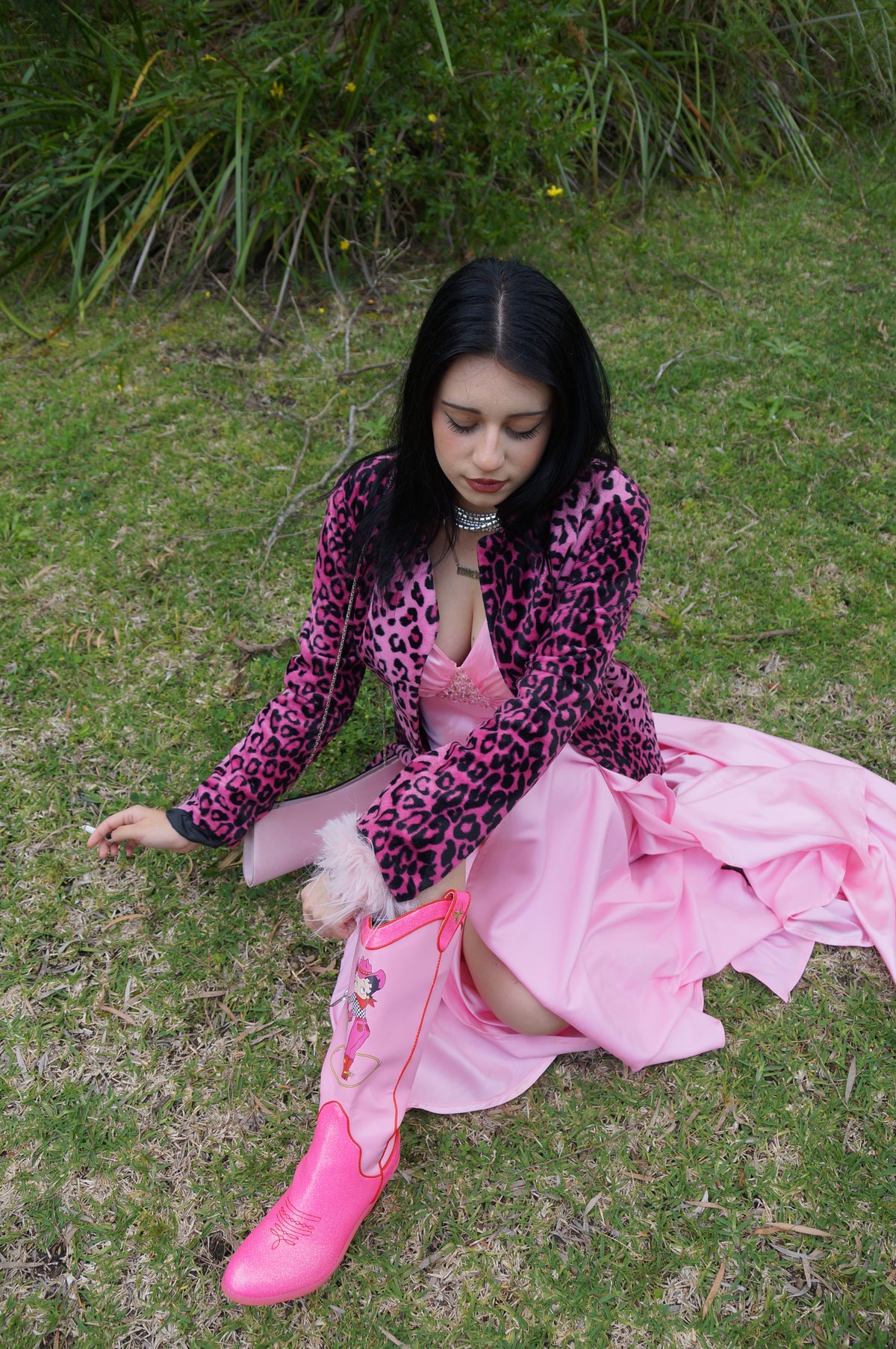 The WiLD CHiLD Hot Pink Leopard Print Statement Coat