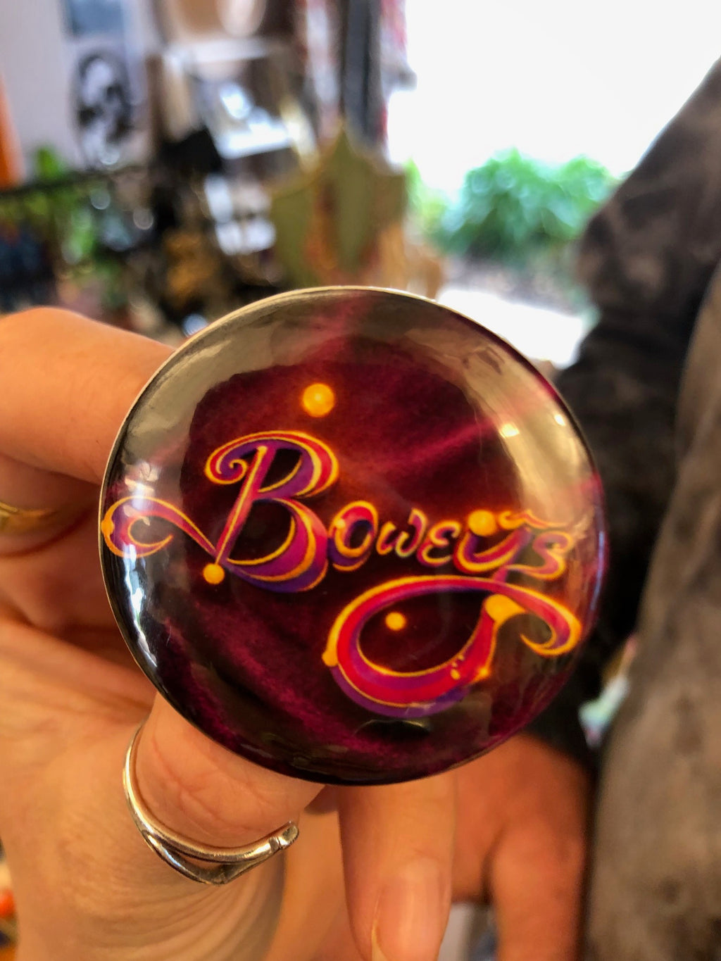The Boweys Badge itself