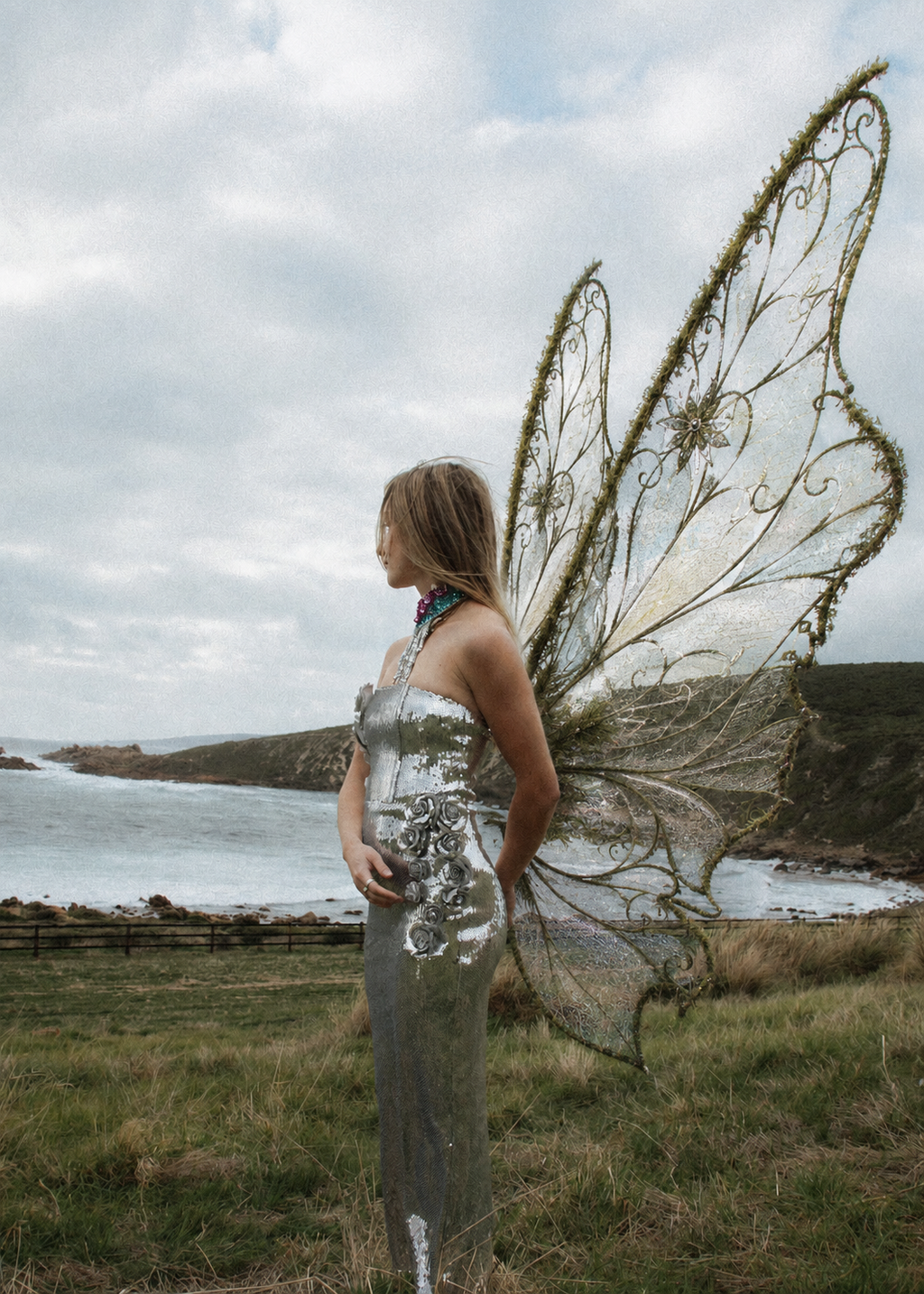 The Invisible Magic Midi Dress